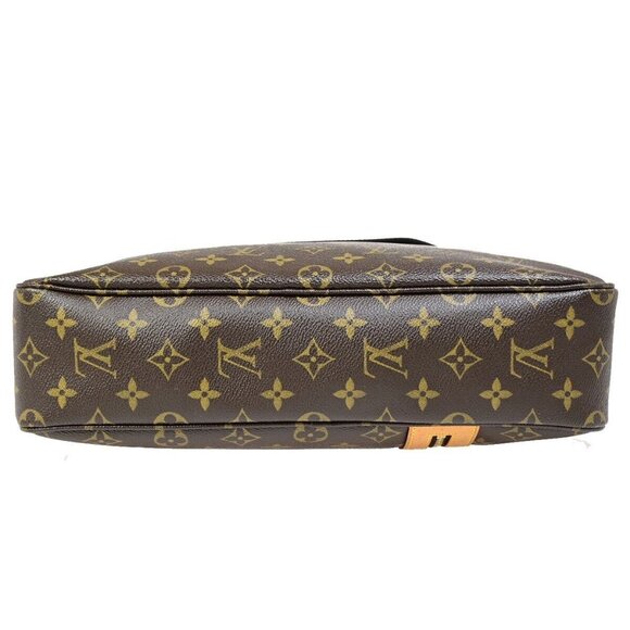 LOUIS VUITTON Sac Bosphore 2way Hand Bag Monogram Leather Brown - Picture 6 of 14